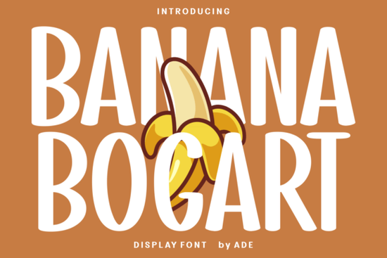 Banana Bogart Font